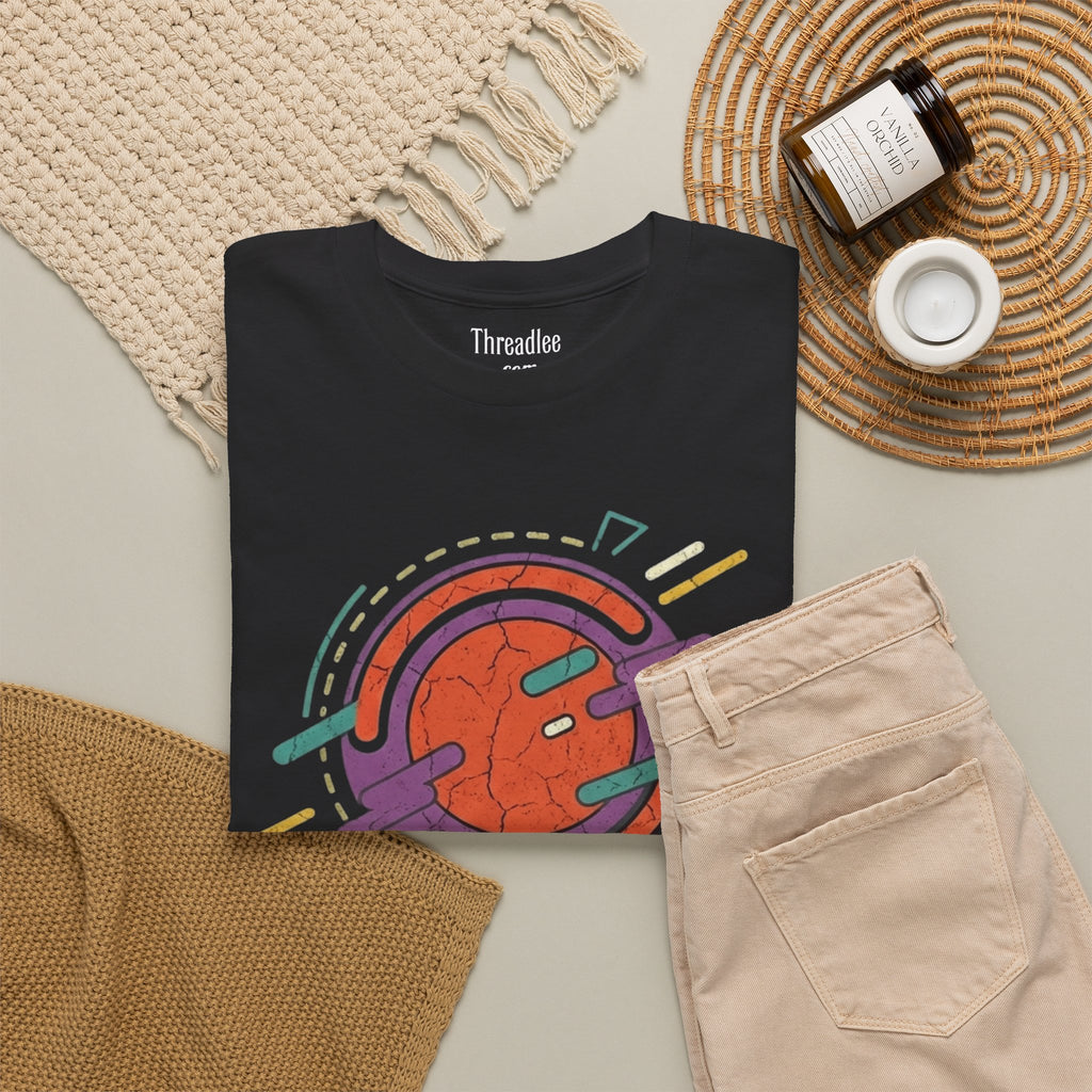 Cosmic Voyager Tee — Retro Space Unisex Graphic T-Shirt ('Beyond the Unknown')