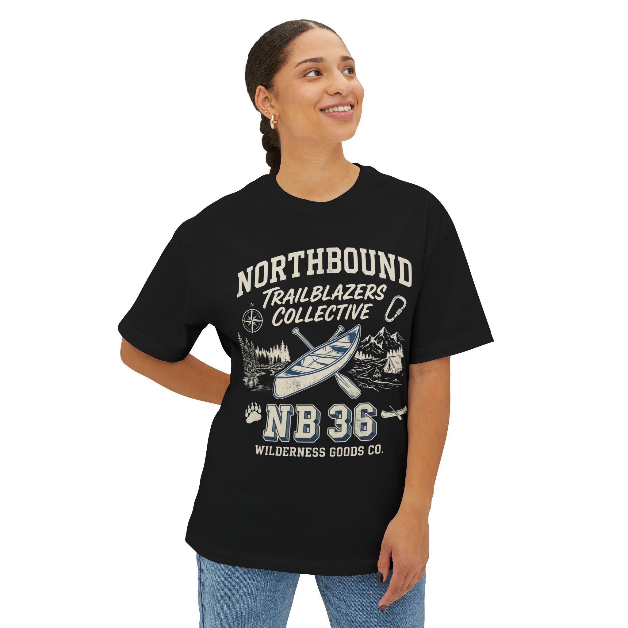 Northbound Trailblazers Canoe Tee — Wilderness Adventure Graphic T-Shirt