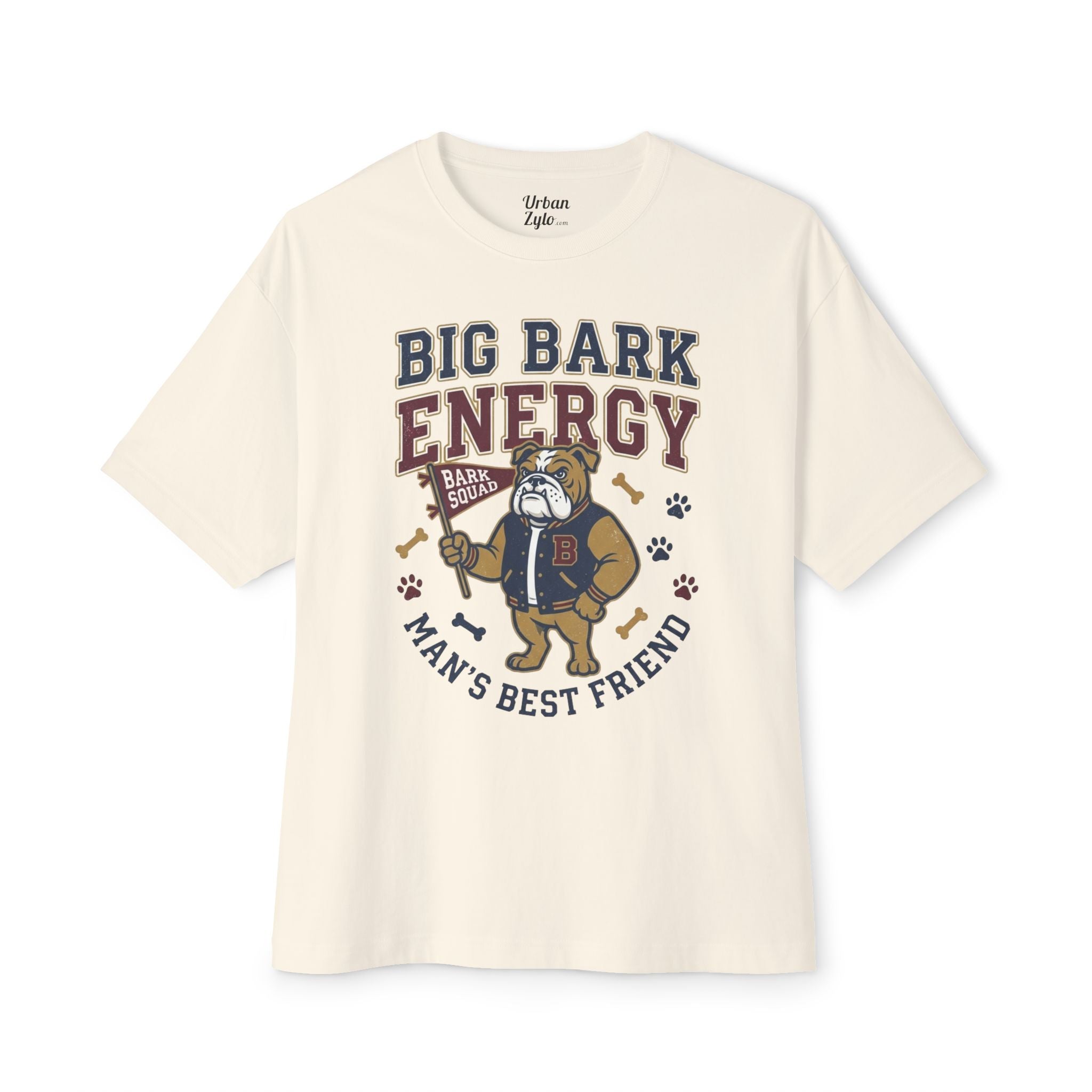 Big Bark Energy T-Shirt — "Man's Best Friend" Graphic Tee