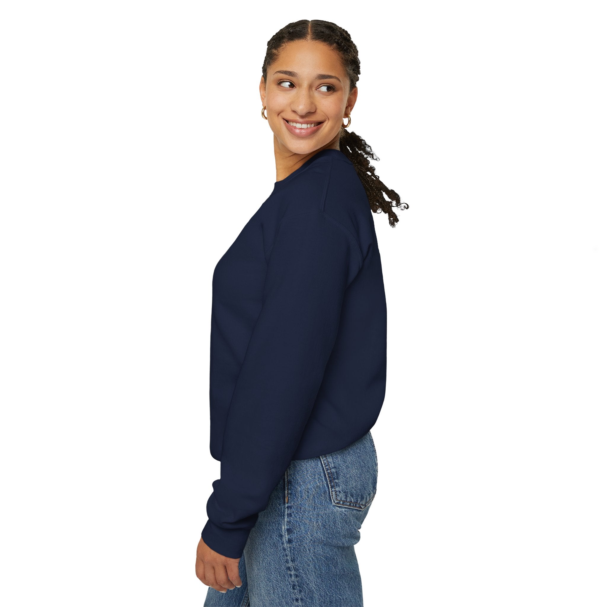 California Los Angeles Crewneck Sweatshirt — Vintage Cityscape & Laurel Crest