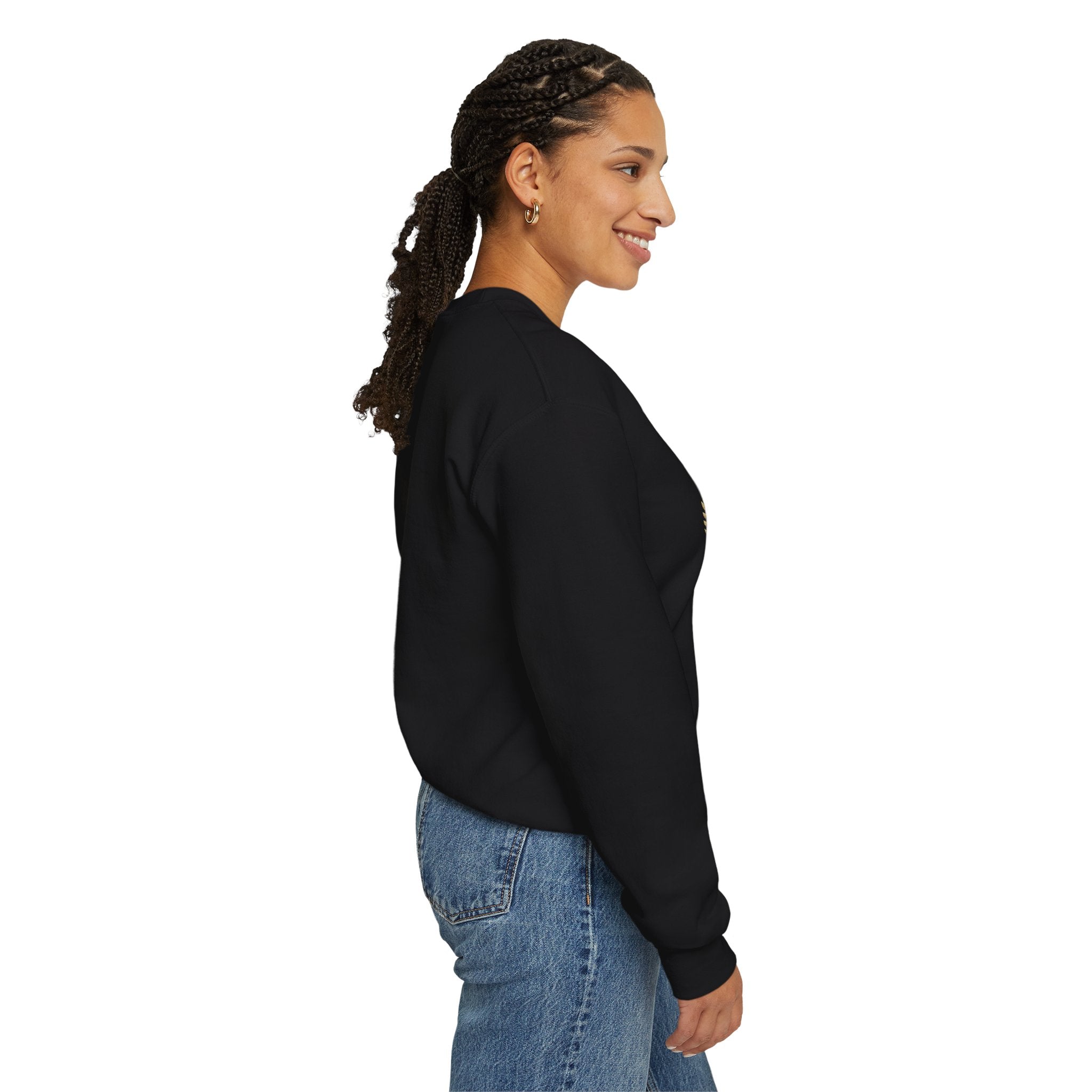 California Los Angeles Crewneck Sweatshirt — Vintage Cityscape & Laurel Crest