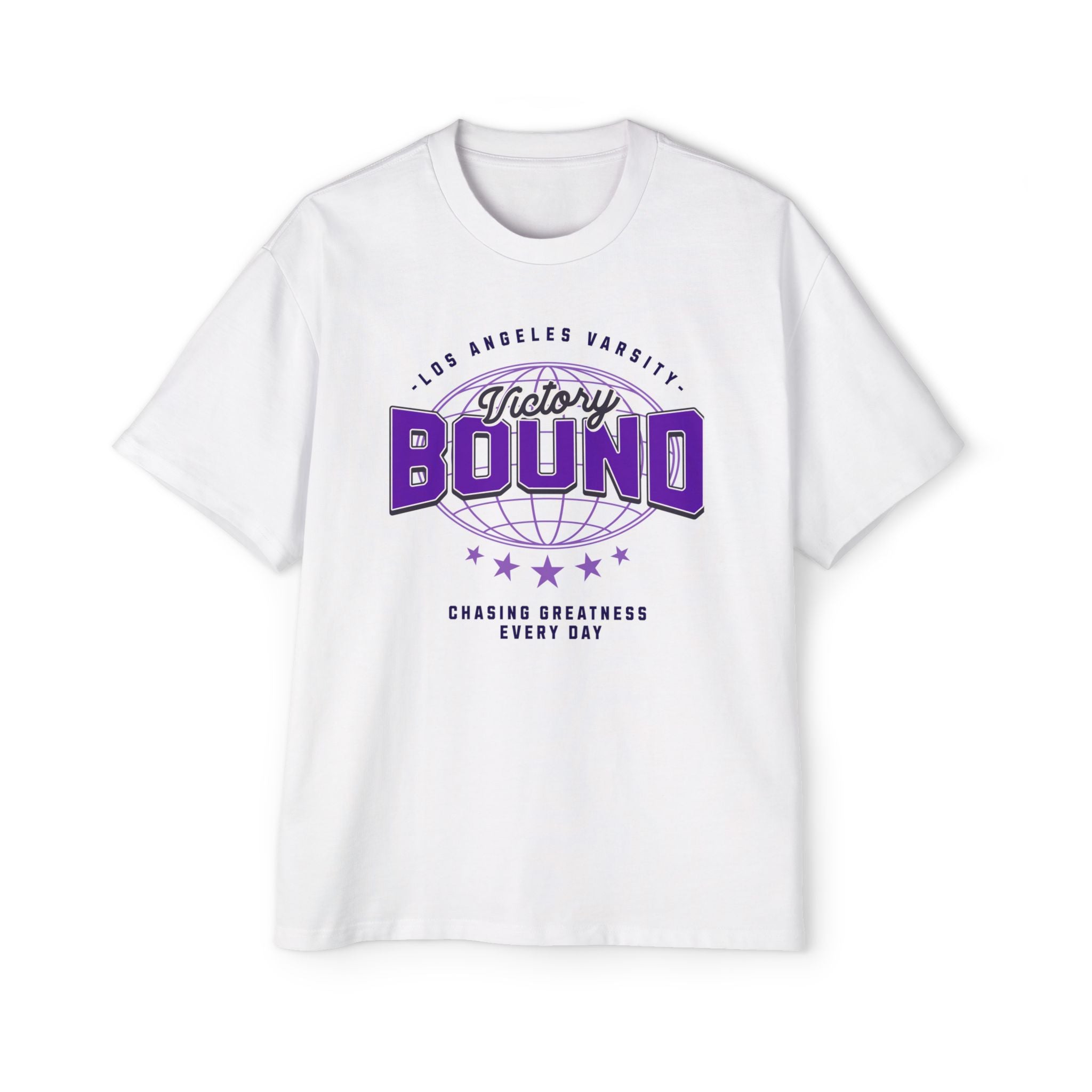 Victory Bound Tee — Los Angeles Varsity Basketball Graphic Shirt