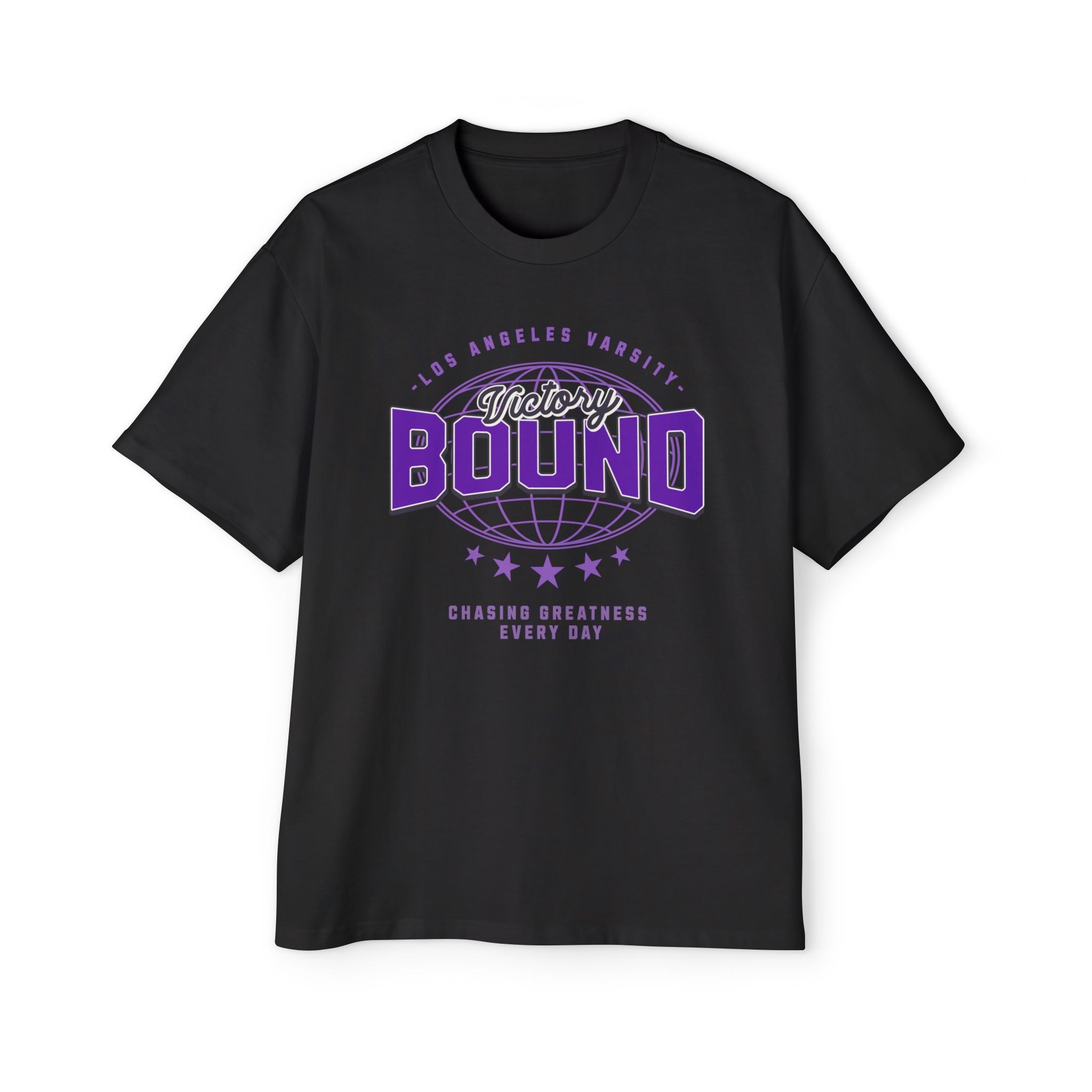 Victory Bound Tee — Los Angeles Varsity Basketball Graphic Shirt