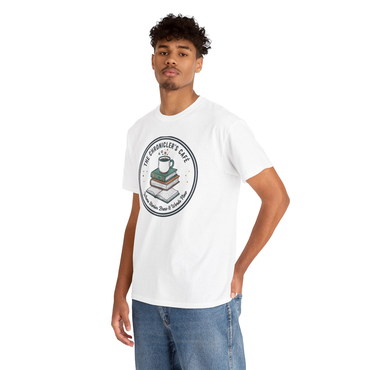 The Chroniclers Cafe Logo Tee