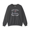 New York Skyline Crewneck Sweatshirt — USA Vintage Cityscape